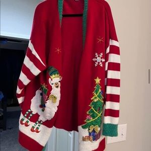 Christmas Llama sweater